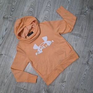Under Armour Big Logo Hoodie -Size Small  -Color Peach Horizon (Peach/Orange)